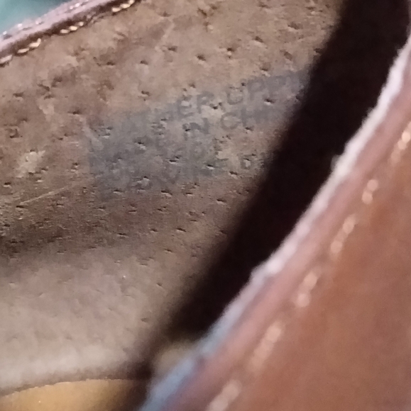 Etienne Aigner NWOT chunky leather wing tips. Size 5.5 Office Siren - Picture 5 of 5